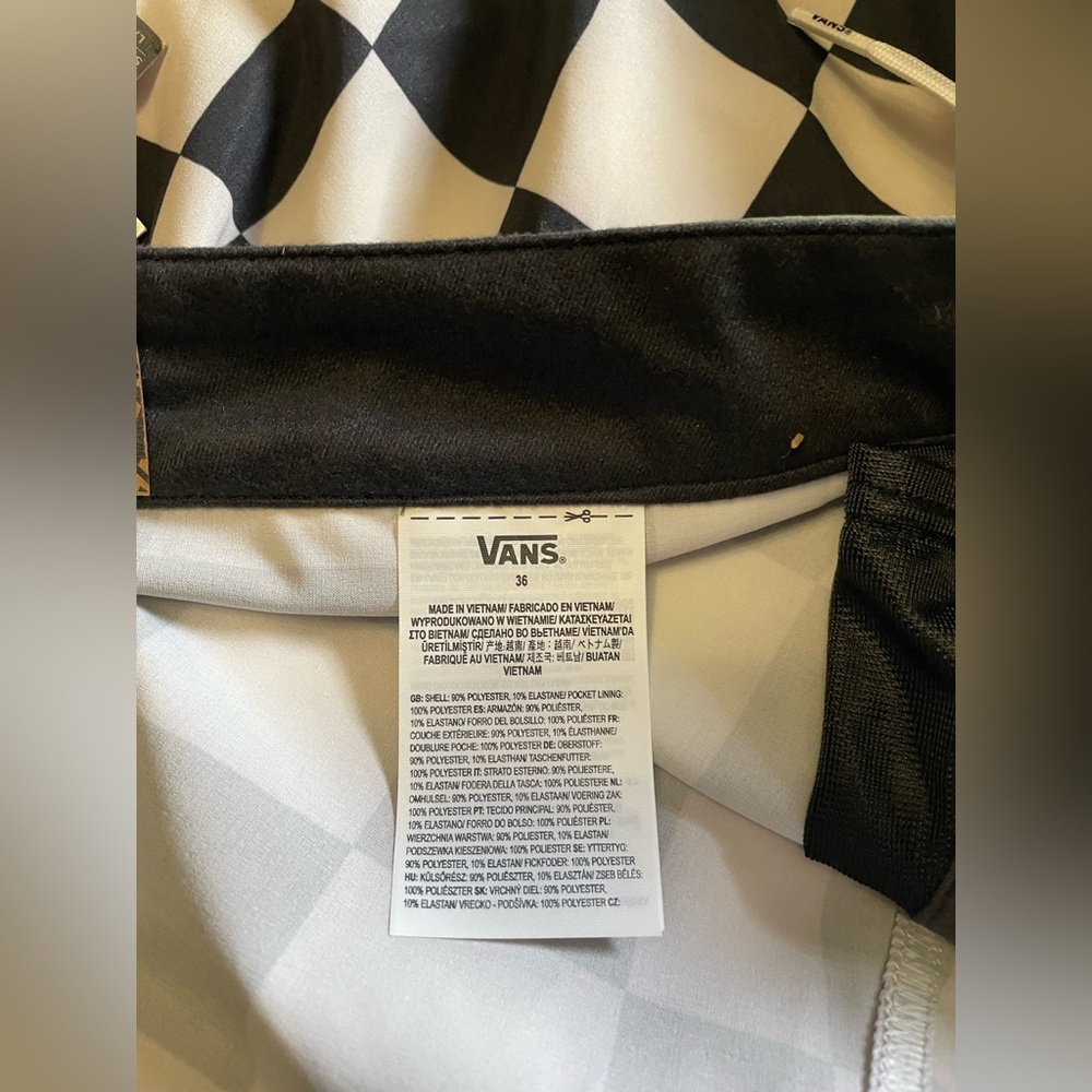 Men's Vans Daily Check Checkerboard Boardshorts - NWT 36 - Picture 7 of 13